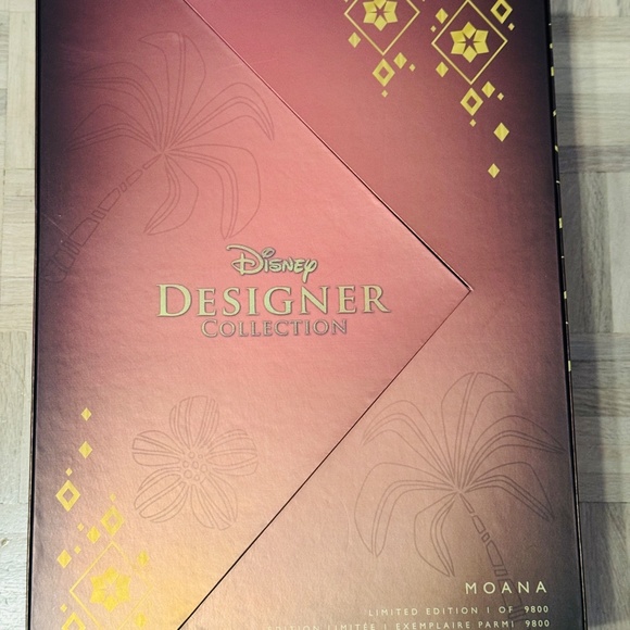 Disney - 2021 Designer Collection Moana, Limited Edition Doll, NRFB - Picture 2 of 3